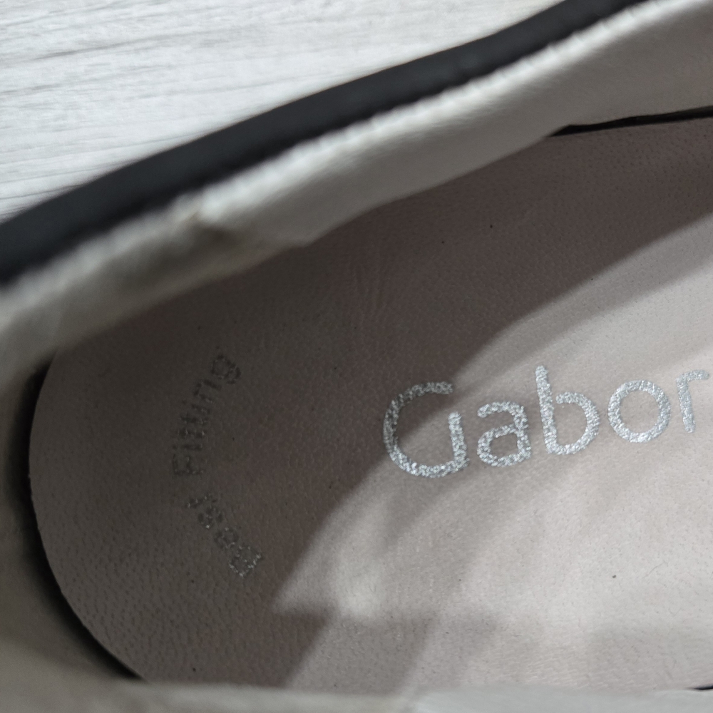 Gabor 43.333 Ribbon Design Suede platform - Picture 9 of 9